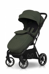 Carucior 2 in 1 pentru copii Easy Go Zoya Jungle cu pliere automata Dual Fold, pana la 22 kg, copertina XXL, pozitie de somn si spatar inalt - 5