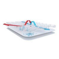 Husa impermeabila si antitranspiranta 3D pentru saltea 70x140 cm AirCuddle Top Safe TS-140 - 1