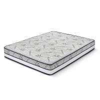 Saltea LAVENDER AIR HYGENE THERAPY,  husă detașabilă, superortopedică, cu spumă poliuretanică și arcuri, Grosime 25 cm - 1