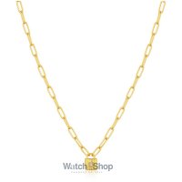 Lant Ania Haie N032-01G pentru Femei - Auriu, 40 cm din Argint - 1