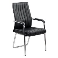 Scaune de Așteptare HRC 614 Negre - Design Modern și Confortabil - 1