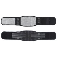 Centura lombara incalzitoare cu 20 magneti de turmalina pentru talie, abdomen, corectare postura, unisex, marime M - 1