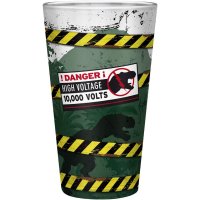 Pahar Jurassic Park 400 ml - Danger High Voltage - 2