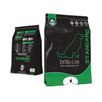 EXTRU-CAN Standard Hipocaloric pentru Câini, XS-XL, cu Pui, 10kg - Soluția Ideală pentru Controlul Greutății - 1