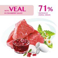 OPTIMEAL Vită cu Merișoare - Hrană Umedă pentru Pisici în Sos, 85g - 6