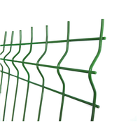Panou gard bordurat zincat verde  1700 x 2500 mm - 1