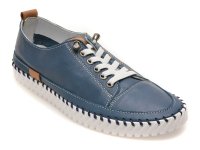 Pantofi GRYXX EV2898 Albastri din Piele Naturala pentru Femei - 1