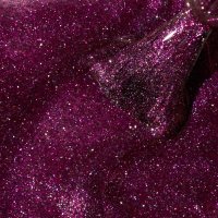Ojă Semipermanentă Kievskaya Glitz Cat Eye 13 – Fuchsia Intens cu Reflexii Roz-Purpurii și Efect Magnetic 3D, 15ml - 1