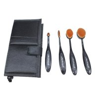 Set de 4 pensule Real Techniques Bold Metals cu husa inclusa - 1