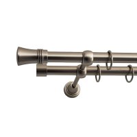 Galerie metalica Capri, Dubla, Set Complect, Calitate Superioara, Montaj Usor - 5