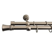 Galerie metalica Capri, Dubla, Set Complect, Calitate Superioara, Montaj Usor - 2