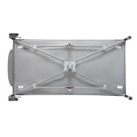 Patut pliant Lionelo Sven Plus Yellow Scandi cu doua nivele, cu arcada jucarii, masuta de infasat, vibratii, melodii  conform cu standardele europeane de securitate EN716 si EN12221 - 5