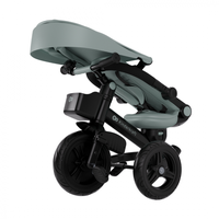 Tricicleta pentru copii Kinderkraft Aveo 2 Plus Green pliabila, cu scaun reglabil si reversibil, suport picioare, controlul directiei - 2