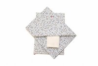 Lenjerie pat copii 3 piese Baby Bear albastru KidsDecor din bumbac 70x110 cm 75x100 cm - 7