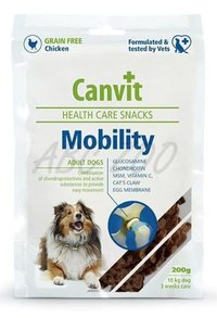 CANVIT Mobility Pungi Recompense pentru Caini, XS-XL, 200g - Suport pentru Sistemul Articular al Puilor - 2