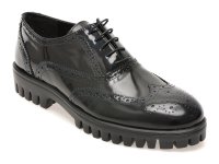 Pantofi eleganti RELAX 5811A, negri, din piele naturala premium - 1