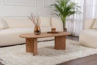 Masuta de cafea, Hanah Home, pal melaminat, pin atlantic, 119x60x40 cm - 3