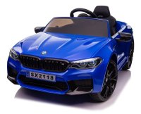Masinuta electrica BMW M5 Competition Drift Edition, albastra, 24V 7Ah, 500W, cu scaun tapitat - 1
