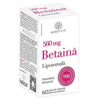 BioSunLine Betaina Lipozomala 560 mg, 60 de capsule vegetale gastrorezistente - 1