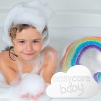 EasyCare Baby bomba de baie in forma de norisor, cu efect de curcubeu, 110 g - 2