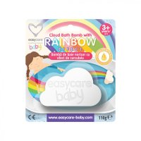 EasyCare Baby bomba de baie in forma de norisor, cu efect de curcubeu, 110 g - 3