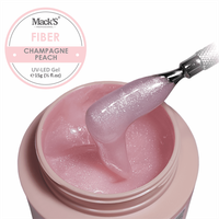 Gel de Constructie Fiber Champagne Peach 50ml Macks - FCP15-MKS - 1