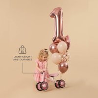 Ride On pentru copii Kinderkraft Cutie Flash Pink - 4