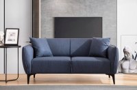 Canapea 2 locuri Naura Bleumarin 185x55 cm - 1