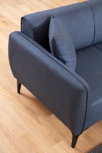 Canapea 2 locuri Naura Bleumarin 185x55 cm - 3