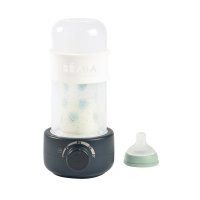 Incalzitor biberoane si sterilizator Beaba BabyMilk Second Night Blue - 2