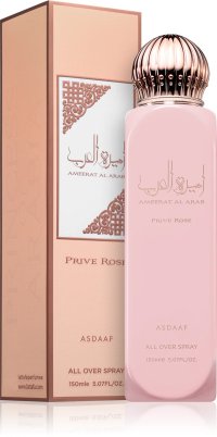 Spray Parfumat Ameerat Al Arab Prive Rose 150 ml - Asdaaf - 1