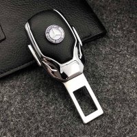 Set 2x Adaptoare Centura Siguranta Falsa MRG M1089, Piele Chrome Mercedes - 5