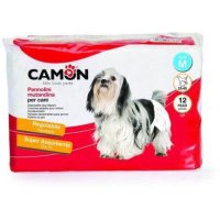 Scutece pentru caini, Camon, M 35/45 cm 12 buc/ set - 1