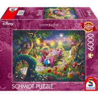 Puzzle Schmidt Thomas Kinkade - Disney - Petrecerea Ceaiului a Mad Hatter-ului 6000 Piese - 1