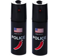 Set 2 Spray POLICE paralizant de buzunar cu Chilli - 1