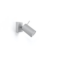 Aplica perete Ring Gri 8x16x8 cm - 2