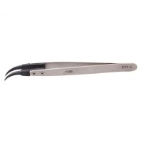 Penseta antistatica cu varf indoit JeTech ETT-3, 130 mm - 1