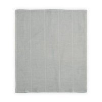 Paturica din bumbac Lorelli, 75x100 cm, Gri, Crosetata pentru Bebei - 1