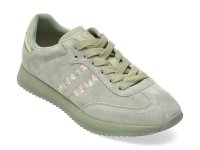 Pantofi sport EPICA 615908 verzi din nabuc pentru confort si stil - 1