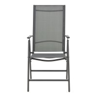 Fotoliu de Grădină Candor Gri 65x56x106 cm - 4