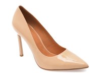 Pantofi eleganti EPICA nude, E19070, din piele naturala lacuita - 1