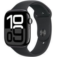 Apple Watch Series 10 2024, GPS + Cellular, Aluminium 46mm N/A Jet Black Excelent - 1