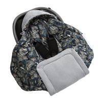 Paturica universala pentru scoica auto bumbaccatifea Magic Jungle dark blue Sleepee 3 Tog - 3