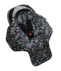 Paturica universala pentru scoica auto bumbaccatifea Magic Jungle dark blue Sleepee 3 Tog - 2