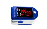 Pulsoximetru MRG M-JZK-302, Display digital, Pentru deget, Alb / Albastru - 2