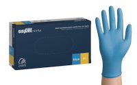 Manusi Nitril Nepudrate EasyCare 100 Buc Marime M Albastru - Everin - 1
