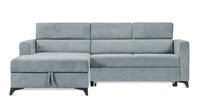 Colțar Extensibil MIZZONI, cu lada depozitare, tetiere reglabile, 250 x 175 x 94 cm - 1