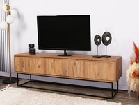 Comoda TV Lupin140 Walnut-Negru - 12