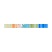 Braul decorativ ceramica T-317 Azul pentru baie si bucatarie 3 x 31.6 - 1