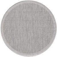 Covor rotund Giza Gri 120x120 cm - 1
